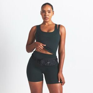 Nike Skims Matte Double Strap Scoop Tank Dark Teal Size Small